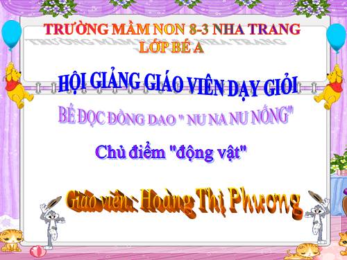 ĐỒNG DAO NU NA NU NỐNG