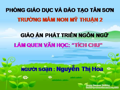 truyen: Tich Chu- 4 tuoi