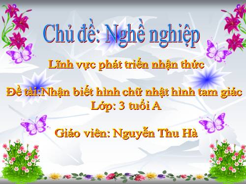 nhạn biét hình tam giác hình chu nhat