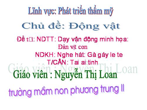 pttm âm nhac