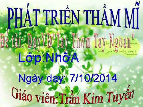 GDAN: Tay thom tay ngoan