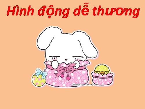 Hình động động dễ thương.ppt