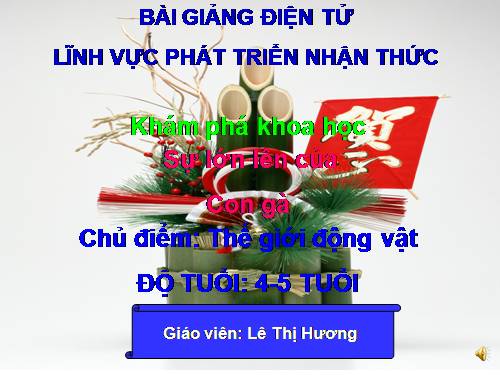 Vòng đời của gà