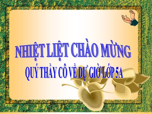 bài giảng toán lớp 5