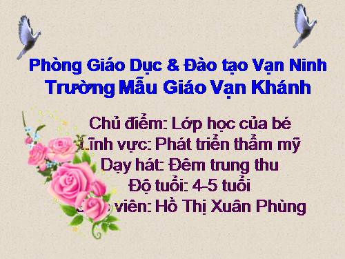 ÂM NHẠC ĐÊM TRUNG THU