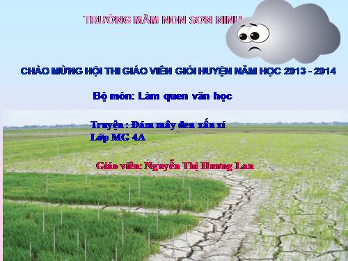 LQVH truyện Đám mây đen xấu xí