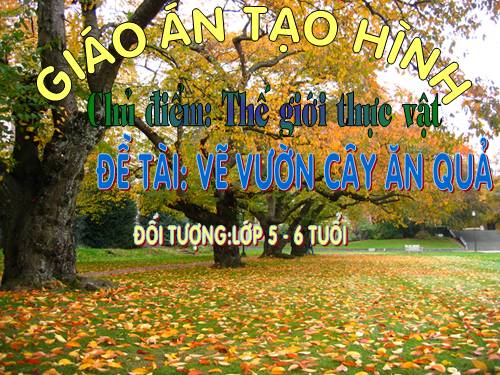 ve vườn cây ăn quả