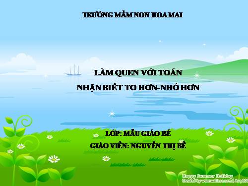 LQVT: TO NHỎ