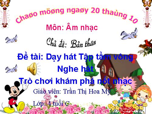 phat trien tham my .âm nhac