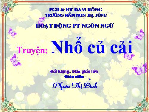 truyện nhổ củ cải