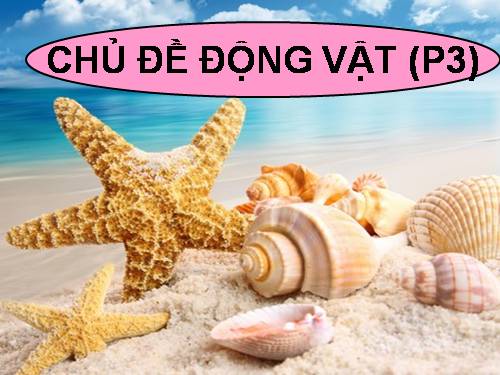 ĐV SỐNG DƯỚI NƯỚC