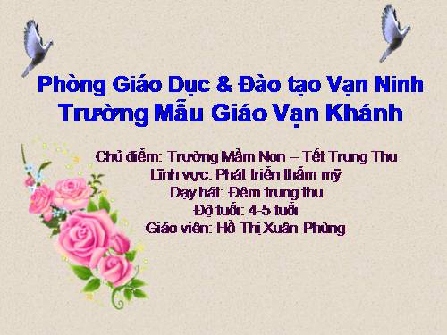 ÂM NHẠC ĐÊM TRUNG THU