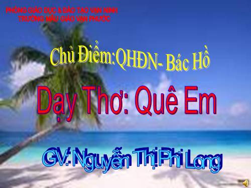 LQVH "QUÊ EM"