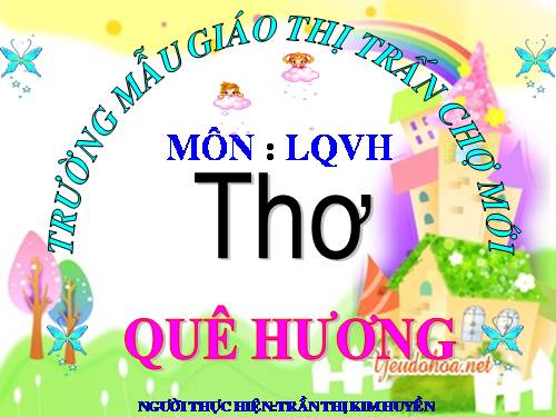 thơ quê hương