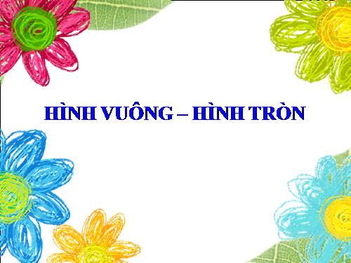 HINHVUONG - HINH TRON