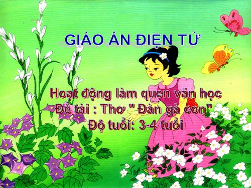 giáo án làm quen văn học