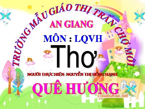 thơ quê hương