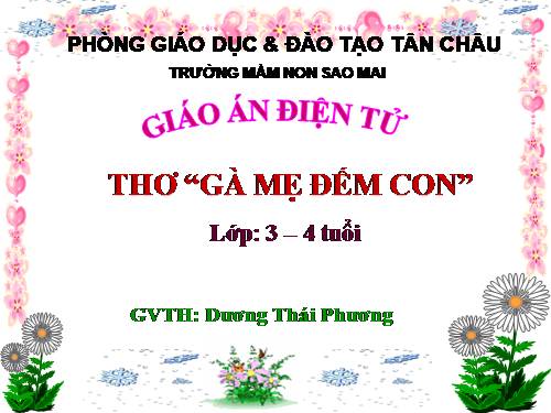 gà mẹ đẻ con