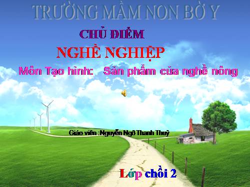 tao hinh;nặn sản phảm nghề nông