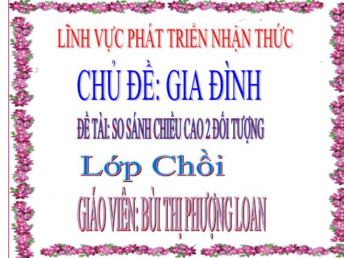 SO SANH CHIEU CAO CUA 2 DOI TUONG