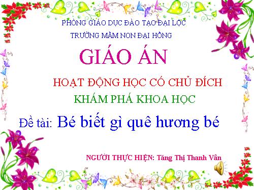 KHAM PHA QUÊ HƯƠNG EM