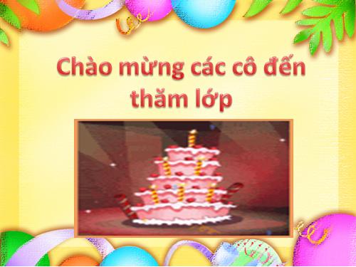 mừng sinh nhật bé lớp 4 tuổi