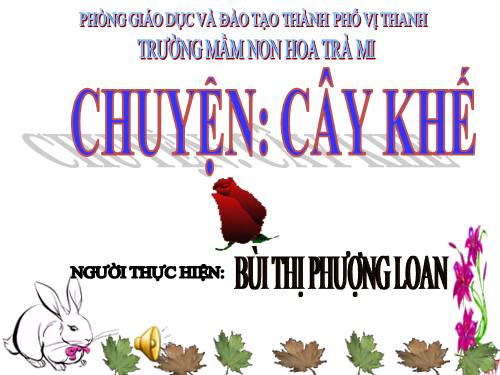 CHUYỆN CÂY KHẾ