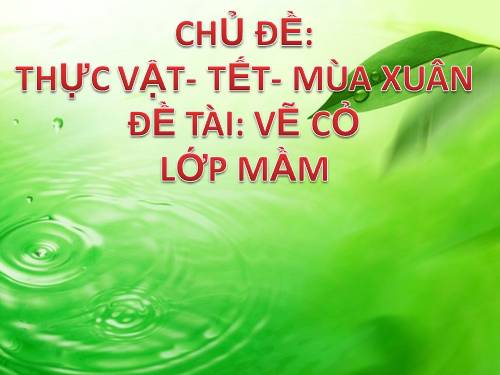 vẻ cỏ