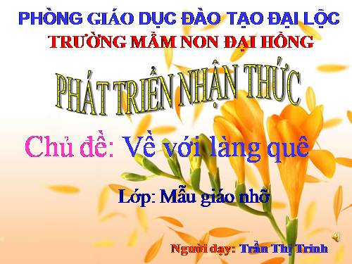 quê hương bé