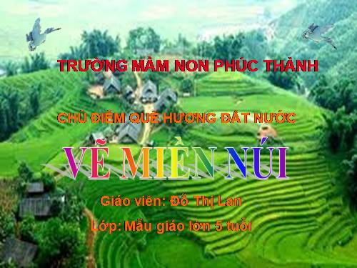 CĐ QHĐN- Vẽ miền núi.ppt