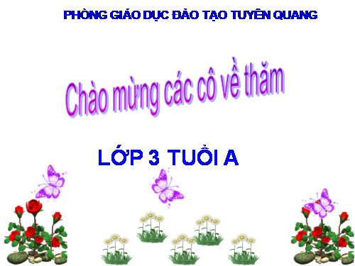 Toán nhận biết số lượng 1-2.Đến đến 2