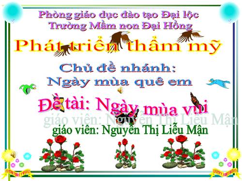 GDAN NGAY MUA VUI