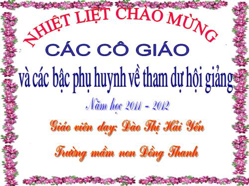 Nhan biet hinh chu nhat,hinh vuong...