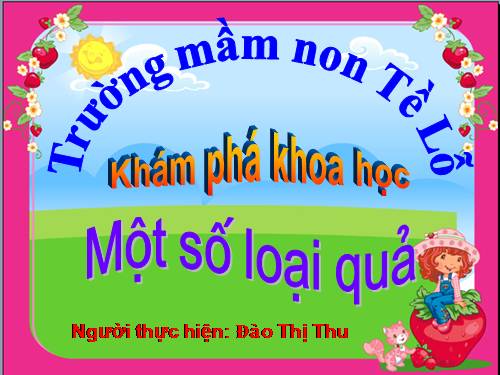 Giao an 1 so loại qua