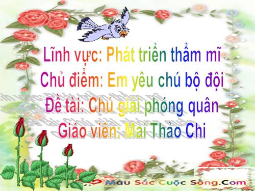 Thơ "Chú giải phóng quân"