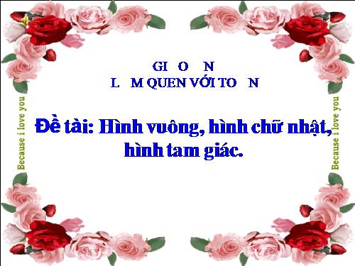 LQVT: Một số loại hình.