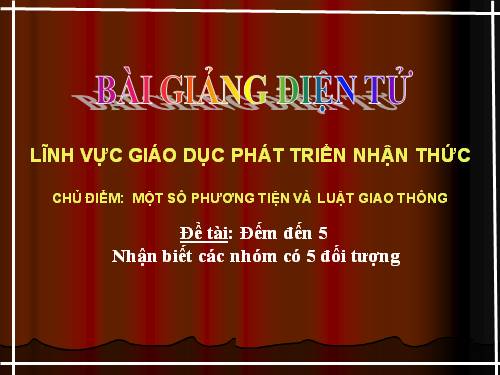 Đếm đến 5