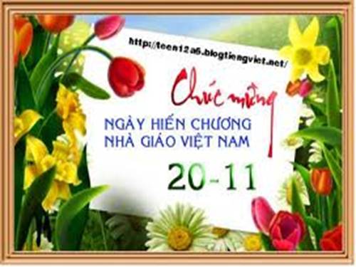 GAME GIẢI Ô CHỮ MỪNG 20.11