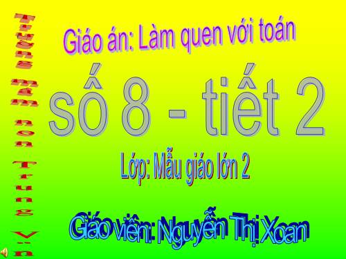 toan so 8 - tiet 1