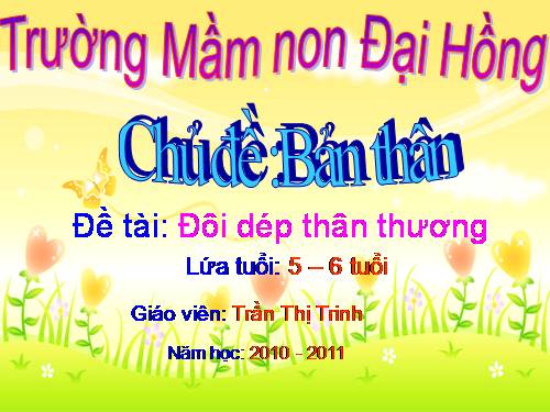 KPKH ĐÔI  DÉP THÂN THƯƠNG