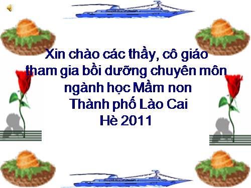 Giaó án dạy bồi dưỡng hè 2011