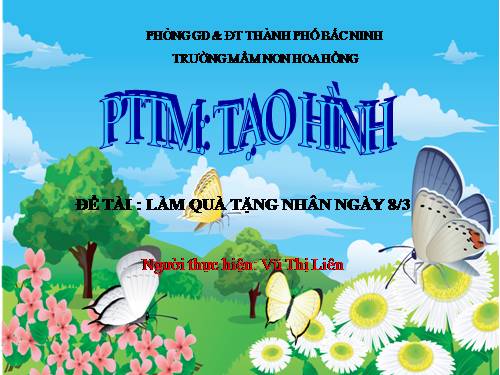 tạo hinh lam qua tang nguoi than nhan ngay 8/3