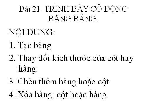 bài 20. chen hình ảnh minh họa