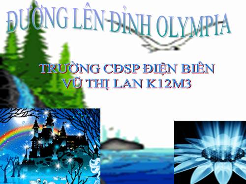 đường lên đỉnh olympia