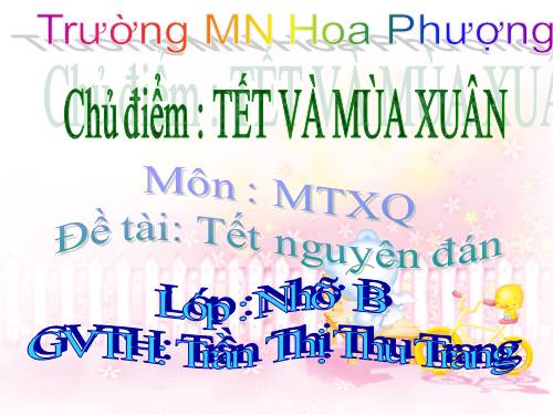 tết của bé