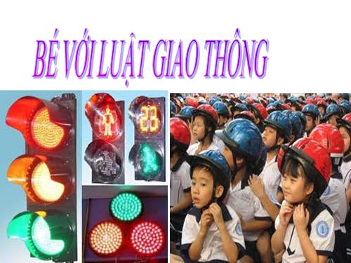 Bé tìm hiểu luật giao thông