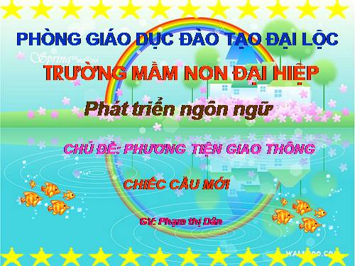 Chiếc cầu mới