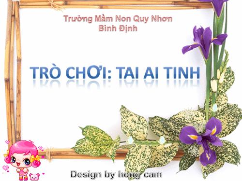 BÉ VỚI TIẾNG KÊU CÁC CON VẬT