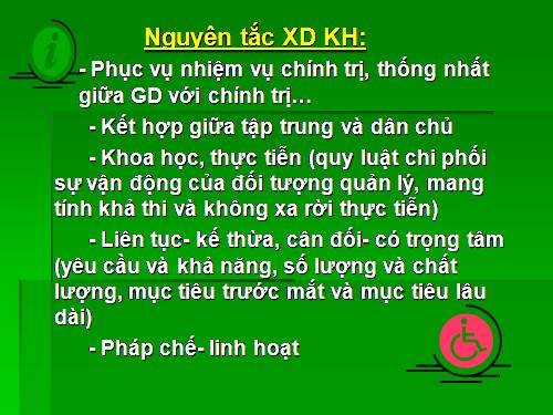 can bo quan ly xay dung ke hoach