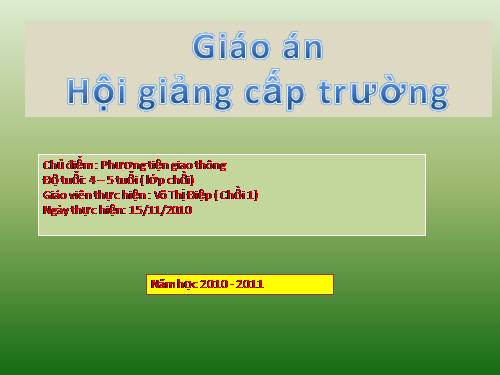 giáo án thanh tra toàn diện hay tuyệt.